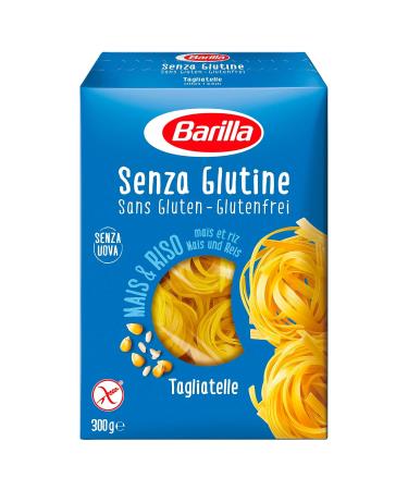 Barilla Gluten-Free Tagliatelle - Delicious Corn & Rice Pasta - 8-Pack (8 x 300g) for Celiac & Gluten Intolerance - Shop Internationally - Buy Online on GoSupps.com