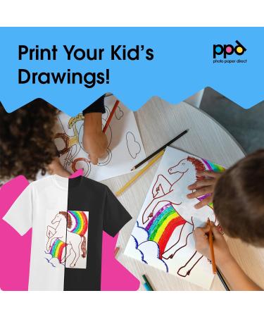 PPD Inkjet Iron-On Mixed Transfer Paper LTR 8.5X11 - 40 Sheets (PPD005-Mix) - Buy Online on GoSupps.com