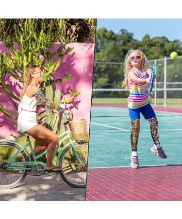 12 PCS Sports Arm Sleeves for Braces, Splints & Slings | Seamless Tattoo Sleeve Hand Warmer for Basketball & Outdoor Activities - Unisex - Buy Online on GoSupps.com