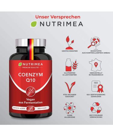 Premium Coenzyme Q10 - 200 mg Vegan Capsules | 120 Capsules for 2-Month Supply | Natural Plant-Based Ubiquinone - Buy Online on GoSupps.com