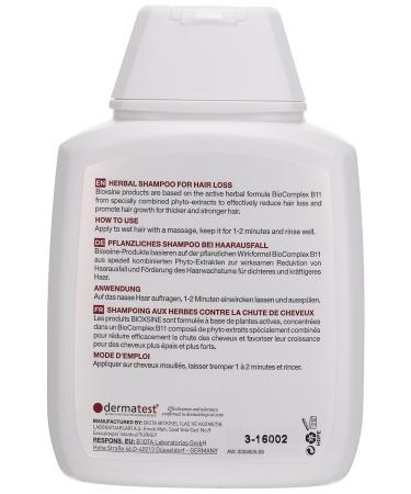 Buy Bioxsine Shampoo for Greasy Hair | Herbal Hair Growth Agent for Men & Women | 300ml Anti-Hair Loss Solution | Accelerate Hair Growth - Buy Online on GoSupps.com