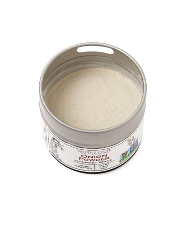Onion Powder - Non-GMO, USA Grown, Sustainably Sourced, All Natural - 1.4 oz Net Weight - Gustus Vitae - Buy Online on GoSupps.com