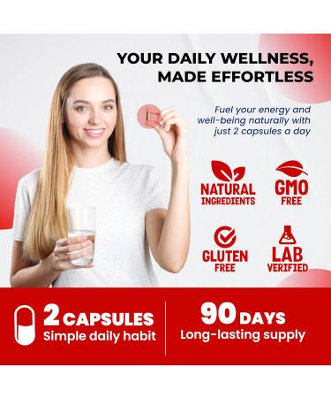 L-Citrulline Supplement Capsules Enriched with L-Arginine, Taurine, Creatine, Tongkat Ali, Fadogia Agrestis | Ultra Nitric Oxide Booster for Muscle Endurance, Stamina & Recovery | 180 Capsules 180 count (pack of 1) - Buy Online on GoSupps.com