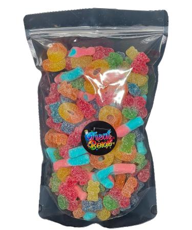 Treatboxx Fizzy Pick and Mix Sweets Sour Gift 1kg Bag