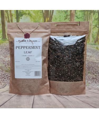 Health Embassy Feuille de Menthe Poivr e Tisane | Mentha piperita L | Peppermint Leaf (50g) - Buy Online on GoSupps.com