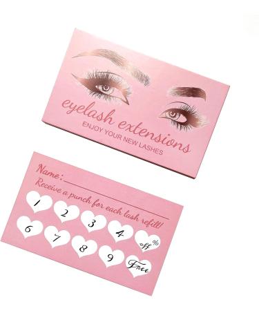 Flying Dragon 100 Eyelash Extensions Loyalty Cards - Perfect for Salons & Spas - Buy Online on GoSupps.com