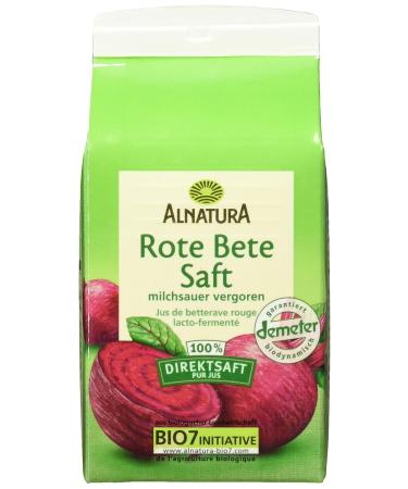Buy Alnatura Demeter Organic Beetroot Juice - 6 Pack (6 x 500 ml) | Premium Organic Beetroot Drink - Buy Online on GoSupps.com