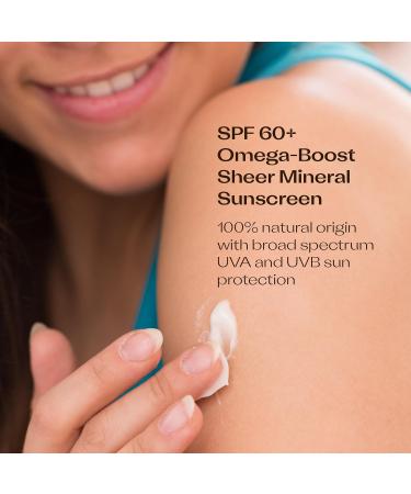 Trilogy SPF 60+ Omega-Boost Sunscreen - Natural Broad Spectrum Protection for Daily Use | 2.5 fl oz - Ships Internationally - Buy Online on GoSupps.com