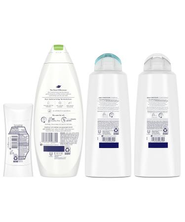 Dove Cool Moisture Hair and Skin Care Regimen Pack - 4 Piece Set - Buy Online on GoSupps.com