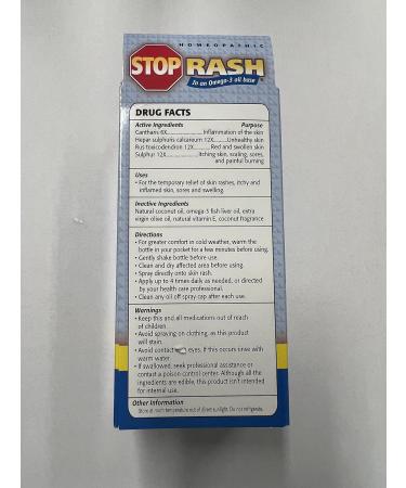 Buy Seagate Homeopathic Stop Rash Skin Relief Spray 2 Fl Oz - 2 Pack | Effective Adult Rash Treatment | Fast International Shipping - Buy Online on GoSupps.com