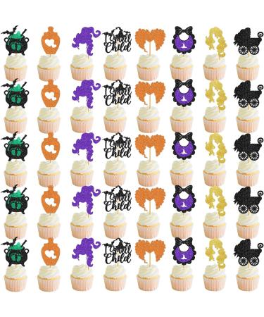 40Pcs Hocus Pocus Cupcake Toppers Hocus Pocus Party Decorations Hocus Pocus Decorations Halloween Hocus Pocus Baby Shower Decorations Gender Reveal Decorations Hocus Pocus Party Supplies - Buy Online on GoSupps.com