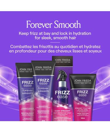 John Frieda Anti-Frizz Duo Frizz Ease Forever Smooth Shampoo and Conditioner Set hair care with frizz immunity complex - Buy Online on GoSupps.com