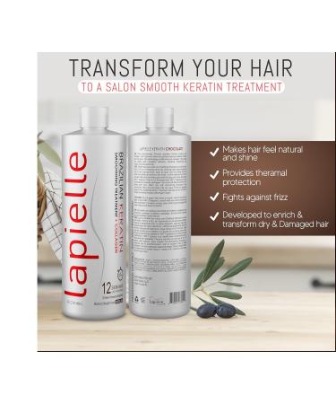 Brazilian Keratin with Argan Oil for Dry & Damaged Hair - Professional 16 FL oz | International Shipping Available - Buy Online on GoSupps.com