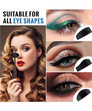 XNRCCTOF Eyeshadow Line Kit - Portable Eyeliner Applicator Tools & Eye Contour Templates for Perfect Makeup - Buy Online on GoSupps.com