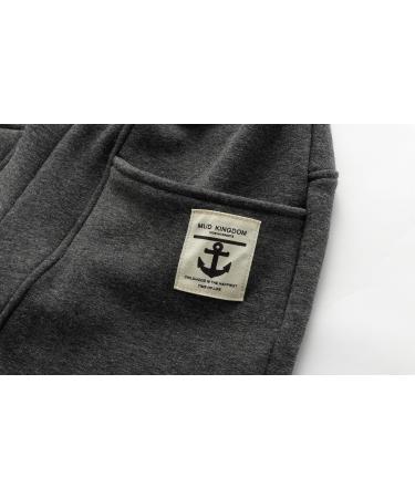Mud Kingdom Little Boys Fleece Pants | 4 Years | Anchor Gray | Warm Winter Tight Fit - Buy Online on GoSupps.com