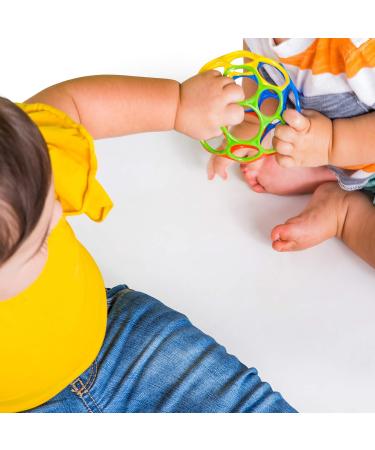 Fishing Bliss Baby Cooling Bite Ring | Toddler Teething Relief & Fun | Oball Classic - Flexible & Easy to Use - Buy Online on GoSupps.com