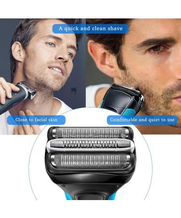 Clke Replacement Head for Braun Series 3 32B Men's Razor - Compatible with 300S 310S 3000S 3020S 3030S 3040S 3050CC 3090CC - Includes Double-End Brush - Buy Online on GoSupps.com