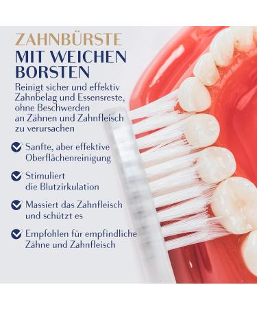 Royal Denta Silver Soft Toothbrush 4-Pack - Effective Interdental Cleaning with Silver Particles | Multi-Coloured | International Shipping Available - Buy Online on GoSupps.com