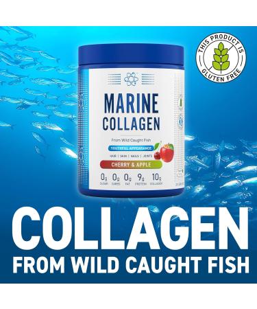 Applied Nutrition Marine Collagen Powder - Strawberry & Lemonade - 25 Servings - Buy Online on GoSupps.com