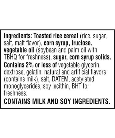 Rice Krispies Treats Crispy Marshmallow Squares Kids Snacks Cereal Bars 96 Bar - Pack Of 12 - Buy Online on GoSupps.com