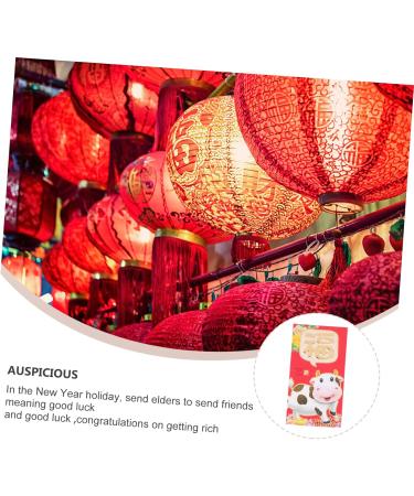 COHEALI 60pcs 2021 New Year Red Envelope Rat Year Hong Bao 2021 New Year Spring Festival Gift Bag Chinese New Year Money Hongbao Wedding Lunar New Year Envelopes Lucky Gift Card Child - Buy Online on GoSupps.com