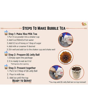 Boba Jelly Brown Sugar 4.4 Pound - Delicious Bubble Tea Topping - Buy Online on GoSupps.com