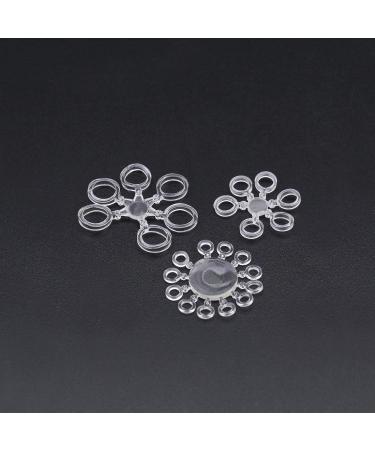 Yinetteech 300 pcs Pellet Bait Bands - Elastic Ligaments for Carp Fishing Hair Rigs | Transparent 5mm 7mm 10mm | Premium Hook Terminal Tackle Accessories - Buy Online on GoSupps.com