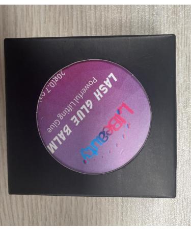 Libeauty Eye Lash Glue 20g Lash Lift Glue Balm Brow Glue Strong Sticky Grape Flavour Fast Drying Lashes Stick Easily Not Suitable for False Lashes Purple Grape - Buy Online on GoSupps.com