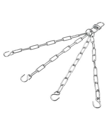 BAD Company 4-point steel chain for boxing bags and corn pears I 50 cm heavy duty chrome-plated box bag holder I max. Weight load up to 100 kg - Buy Online on GoSupps.com