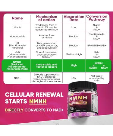 Nextdia 1pack Sugar Free Red Yeast Rice Gummies 2400MG with CoQ10 + NMNH Gummies 300MG - Buy Online on GoSupps.com