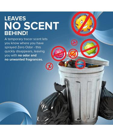 Zero Odor Multi-Purpose Household Odor Eliminator Trigger Spray - 8oz Unscented - Pack of 1 - Buy Online on GoSupps.com