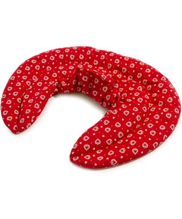 Shop the Best Neck Pillow with Stand-Up Collar | Hearts-Red Cherry Stone Heat Pad for Ultimate Comfort - Buy Online on GoSupps.com