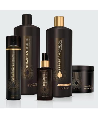 Sebastian Dark Oil Lightweight Mask 500ml - Nourishing Hair Treatment for All Hair Types | International Shipping Available - Buy Online on GoSupps.com