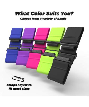 Scosche Rhythm R+2.0 Fitness Armband - Waterproof/Dustproof, ANT+/BLE Bluetooth, Hyper-Accurate Heart Rate Tracking - Black - Buy Online on GoSupps.com