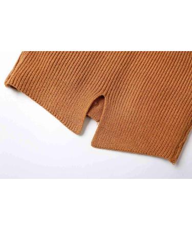 SMILING PINKER Toddler Girls Knit Cardigan 12-24 Months Camel - Soft Warm Sweaters with Pockets - Buy Online on GoSupps.com