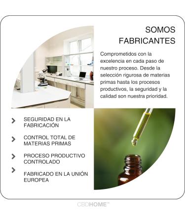 CBD HOME Oils - CBD Oil 30+ CBG 10ml - Organic Coconut & Hemp Oil Bases - Enriched with Pure CBD + CBG and Omega 3-6-9 - Certified CBD - Made in EU - Buy Online on GoSupps.com