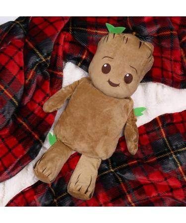 MARVEL Groot Hot Water Bottle - 1L Natural Rubber with Soft Cover | International Shipping Available - Buy Online on GoSupps.com