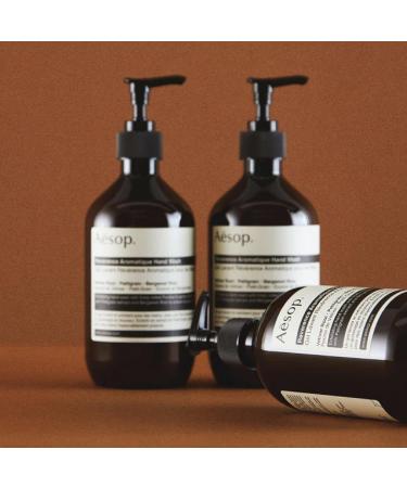 Aesop Reverence Aromatique Hand Wash - Exfoliating Cleanser with Botanical Extracts & Pumice | 16.9 oz - Buy Internationally - Buy Online on GoSupps.com