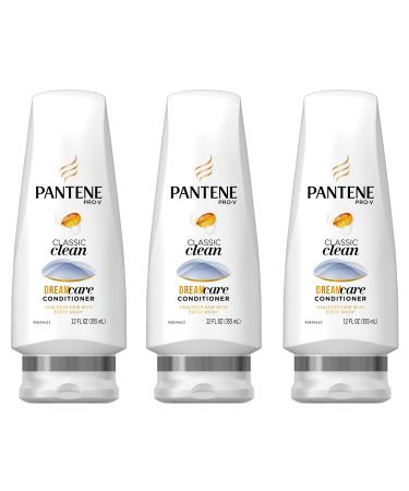 Pantene Pro-V Classic Clean Conditioner 12 fl oz (Product Size May Vary) (Pack of 3)