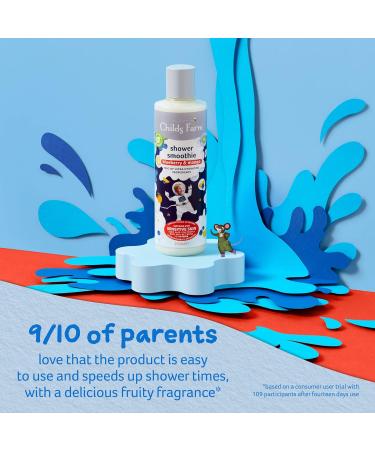 Childs Farm Shower Smoothie Blueberry & Mango 250ml | Ultra Hydrating Body Wash | 12-Hour Moisturisation | Pack of 1 - Buy Online on GoSupps.com