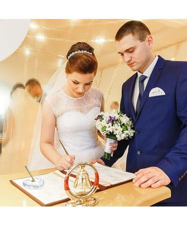 2 Sets Acrylic Heart Pen Holder With Ink Pens Signing Pen Set Guest Book Accessories For Wedding Bridal Engagement Favors Opening Ceremony Graduation Parties Office Transparent Pen Display Stand - Buy Online on GoSupps.com