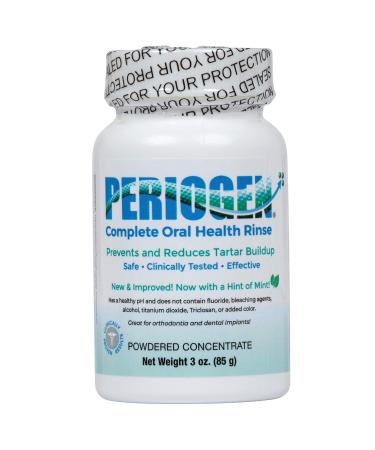 Periogen Complete Oral Health Rinse (Hint of Mint) - The Only Product in The World Clinically Proven to Reduce Dental Tartar Buidup That is The Cause of Red  Sore  or Bleeding Gums