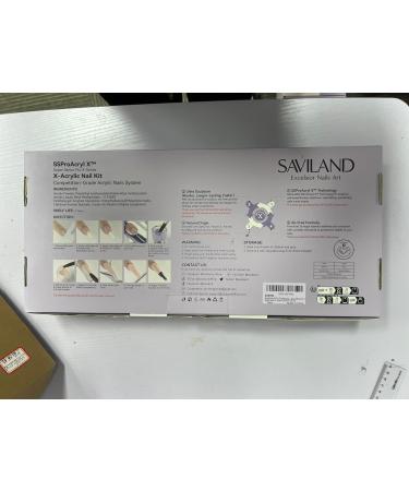 Saviland Professional Acrylic Nail Kit: Nail Kit Acrylic Set with Everything 30 Days Wear Acrylic Powder Brush EMA Monomer Nail Drill Essential Oil Nail Artist Nail Extension Carving Manicure 3*15g Acylic Powder 120ml Acylic Liquid - Buy Online on GoSupps.com