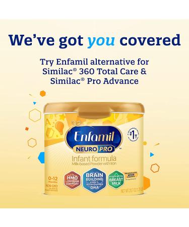 Enfamil NeuroPro Ready-to-Use Baby Formula 6 Fl Oz Nursette Bottles 6 count (Pack of 4) - Buy Online on GoSupps.com