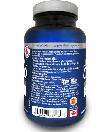 Naka Platinum LIPOSOMAL C1000 featuring 1000 mg/dose Non-Allergen High Potency Liposomal Buffered Vitamin C (90 softgels 500mg/softgel) 90 count (Pack of 1) 500mg/softgel - Buy Online on GoSupps.com