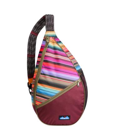 KAVU Paxton Pack Backpack Rope Sling Bag - Coastline Blanket Coastline Blanket One Size