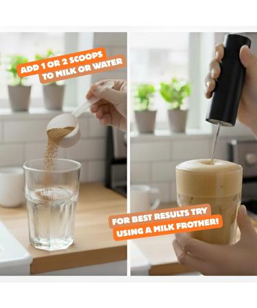 Beanio Caramel Protein Iced Coffee Instant Collagen Coffee with High CGA for Energy & Focus Sugar-Free Dairy-Free Lactose-Free Keto & Fasting Friendly 100mg Caffeine 15 Servings - Buy Online on GoSupps.com