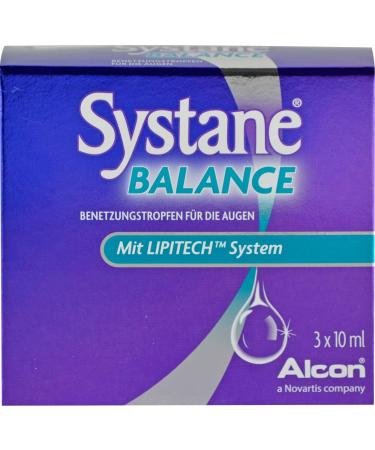 SYSTANE BALANCE moisturising drops for the eyes 3X10 ml