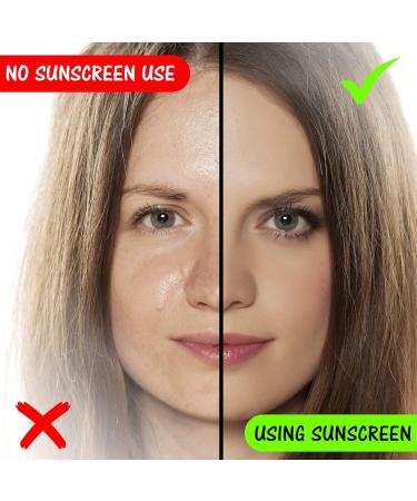 Trader Joe's Daily Facial Sunscreen SPF 40 - Pack of 2 with Clear Carrying Case | Broad Spectrum Protection for All Skin Types - Buy Online on GoSupps.com