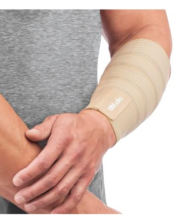 Mueller All-Purpose Support Wrap - Beige | Adjustable Compression for Joint Pain Relief - Buy Online on GoSupps.com